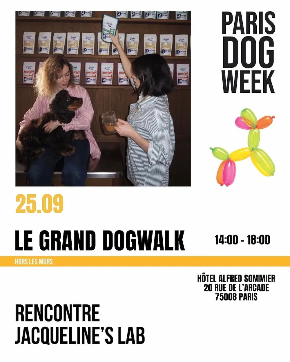 Le Grand Dogwalk 25 septembre — Paris Dog Week