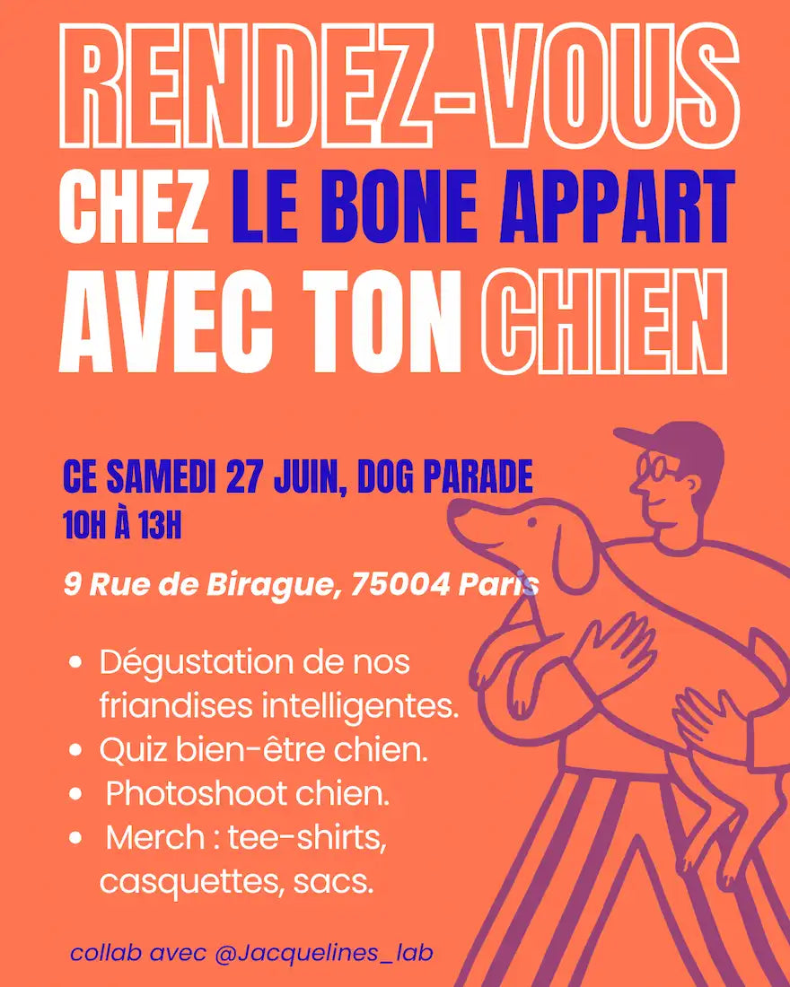 PRIDE DOG PARADE chez Le bone appart