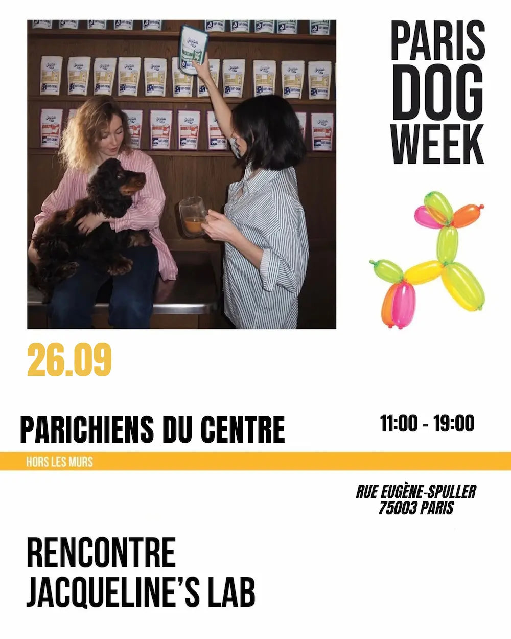 Parichiens du Centre 26 septembre — Paris Dog Week