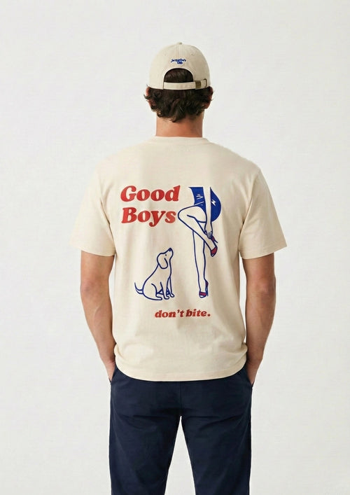 Tee-shirt Good Boy Jacqueline's Lab porté en situation