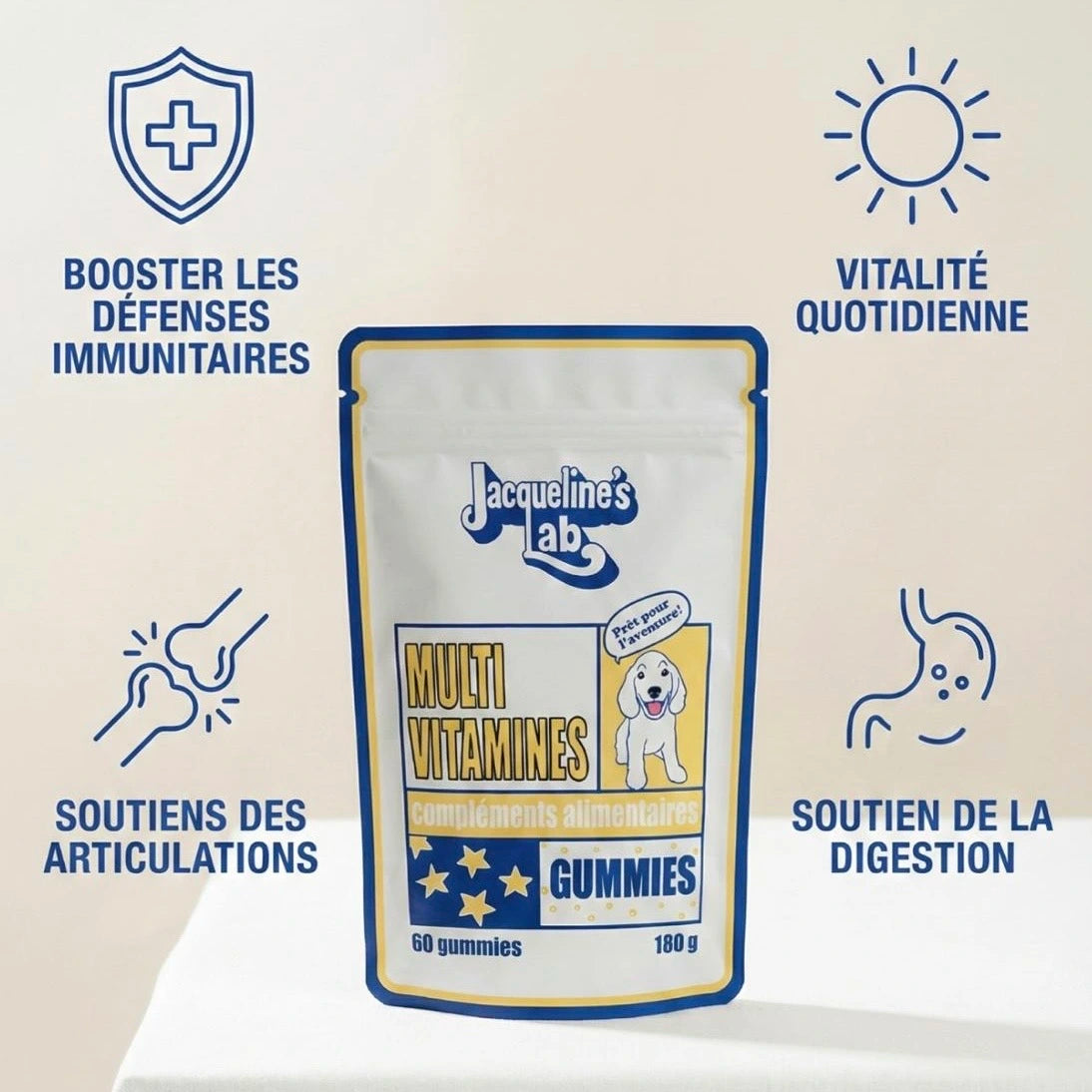 Multivitaminé - Complément articulaire pour chien