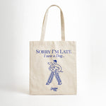 Tote bag Sorry, face avant avec le lettrage, vignette 2